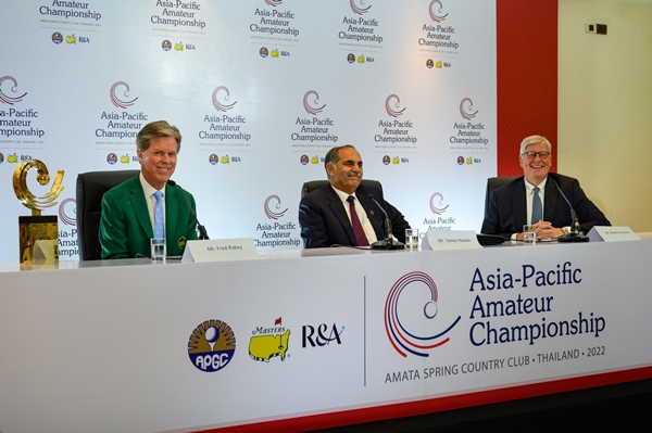  สามผู้บริหารองค์กรกอล์ฟพร้อมเดินหน้าพัฒนาวงการกอล์ฟภูมิภาค เอเชีย-แปซิฟิค สู่อนาคต