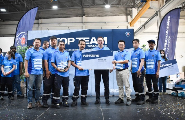  สแกนเนียจัดแข่งขันค้นหาสุดยอดทีมช่าง Scania TopTeam Thailand 2022  และพร้อมเป็นเจ้าภาพ Scania Top Team Regional Thailand 2023