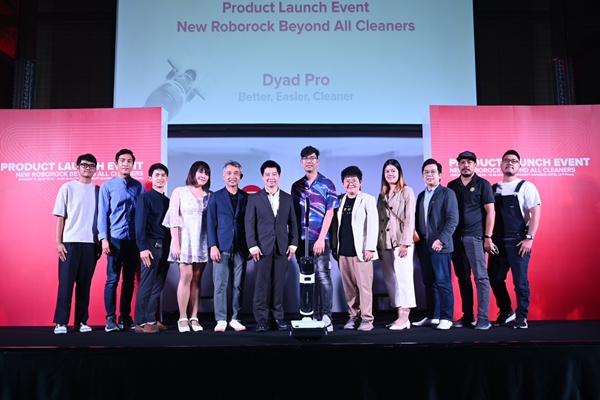 Roborock ย้ำภาพผู้นำด้านนวัตกรรมหุ่นยนต์ดูดฝุ่นและถูพื้นอัจฉริยะ เปิด Roborock Dyad Pro ยกระดับการทำความสะอาดที่เหนือกว่า