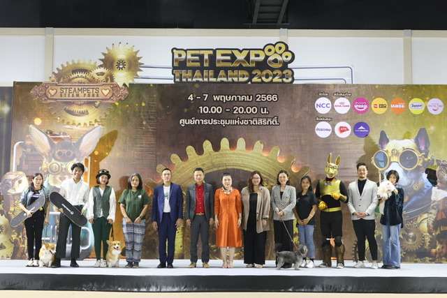 เริ่มแล้ว! Pet Expo Thailand 2023 งานสัตว์เลี้ยงแห่งปี พบสินค้าบริการสุดพิเศษ 300 ร้านค้า คาด 4 วันผู้ร่วมงานไม่น้อยกว่า 1 แสนคน