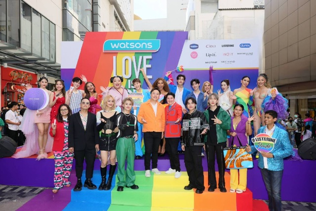 วัตสัน ประเทศไทย ร่วมฉลอง Pride Month ภายใต้พาเหรด “Watsons Love is Love Pride Parade” โอบกอดความหลากหลาย สู่สังคมที่เท่าเทียม