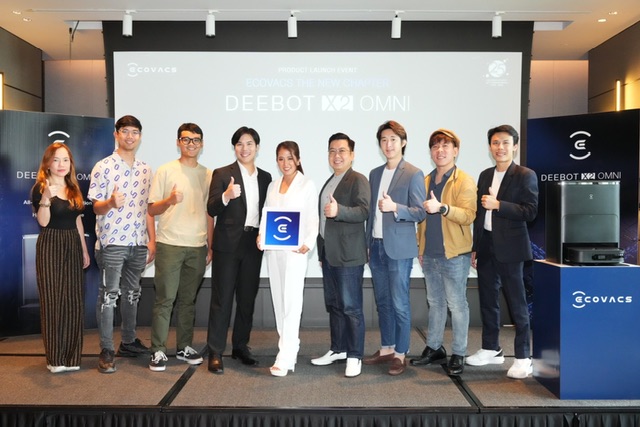 ECOVACS เปิดตัวหุ่นยนต์ทำความสะอาดคุณภาพสูง ECOVACS DEEBOT X2 OMNI ดีไซน์ใหม่ เข้าถึงทุกมุม สะอาดกว่าที่เคย พร้อมตอบโจทย์ไลฟ์สไตล์คนรุ่นใหม่