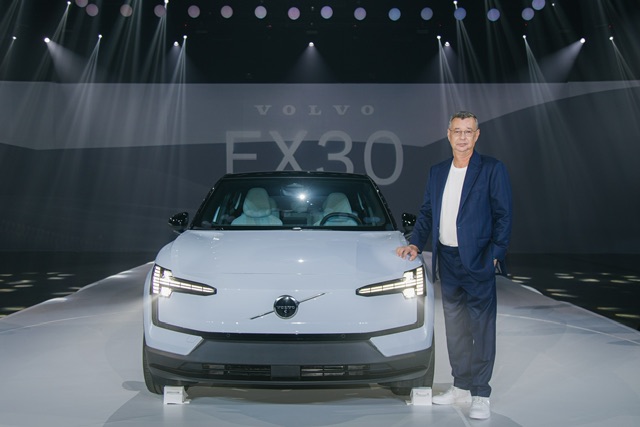  วอลโว่ คาร์ ประเทศไทย ประกาศเปิดตัวรถไฟฟ้ารุ่นใหม่ล่าสุด Volvo EX30 รถพรีเมี่ยม SUV ขนาดเล็กที่สร้างคาร์บอนฟุตพรินท์ (carbon footprint) น้อยที่สุด