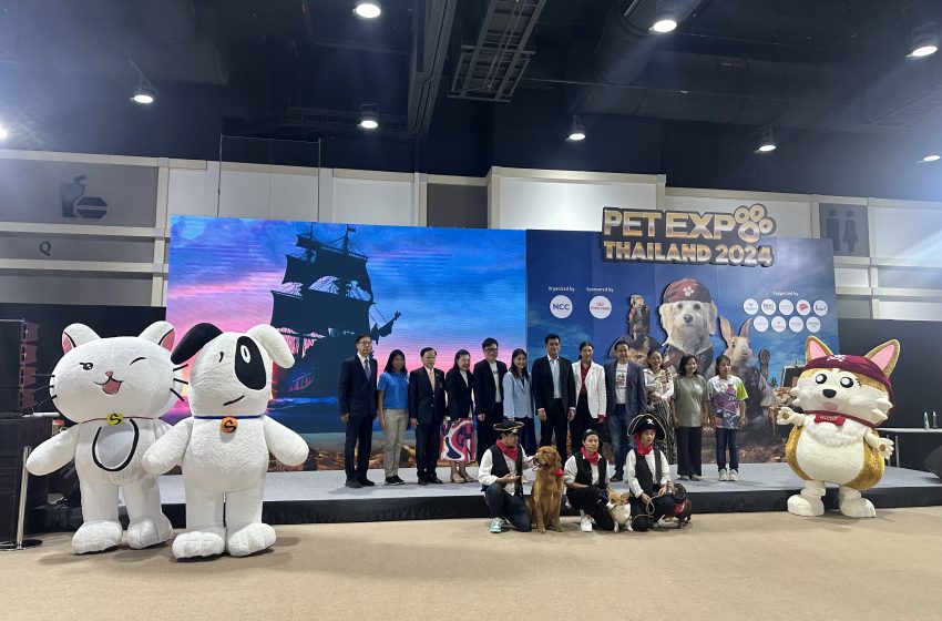  เริ่มแล้ว! PET EXPO THAILAND 2024 “เอ็น.ซี.ซี.ฯ” ระดมพันธมิตรยกทัพสินค้า เอาใจคนรักสัตว์ มั่นใจเงินสะพัดในงานกว่า 1,000 ล้านบาท